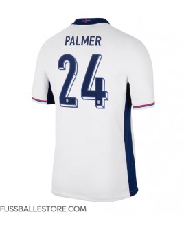 Günstige England Cole Palmer #24 Heimtrikot EM 2024 Kurzarm